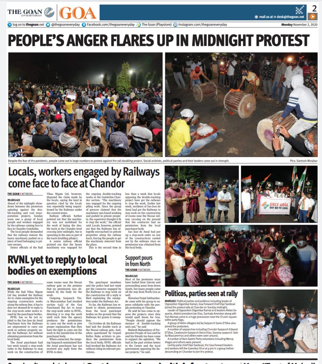 The Goan: People's anger flares up in midnight protest